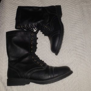 Black Combat Boots